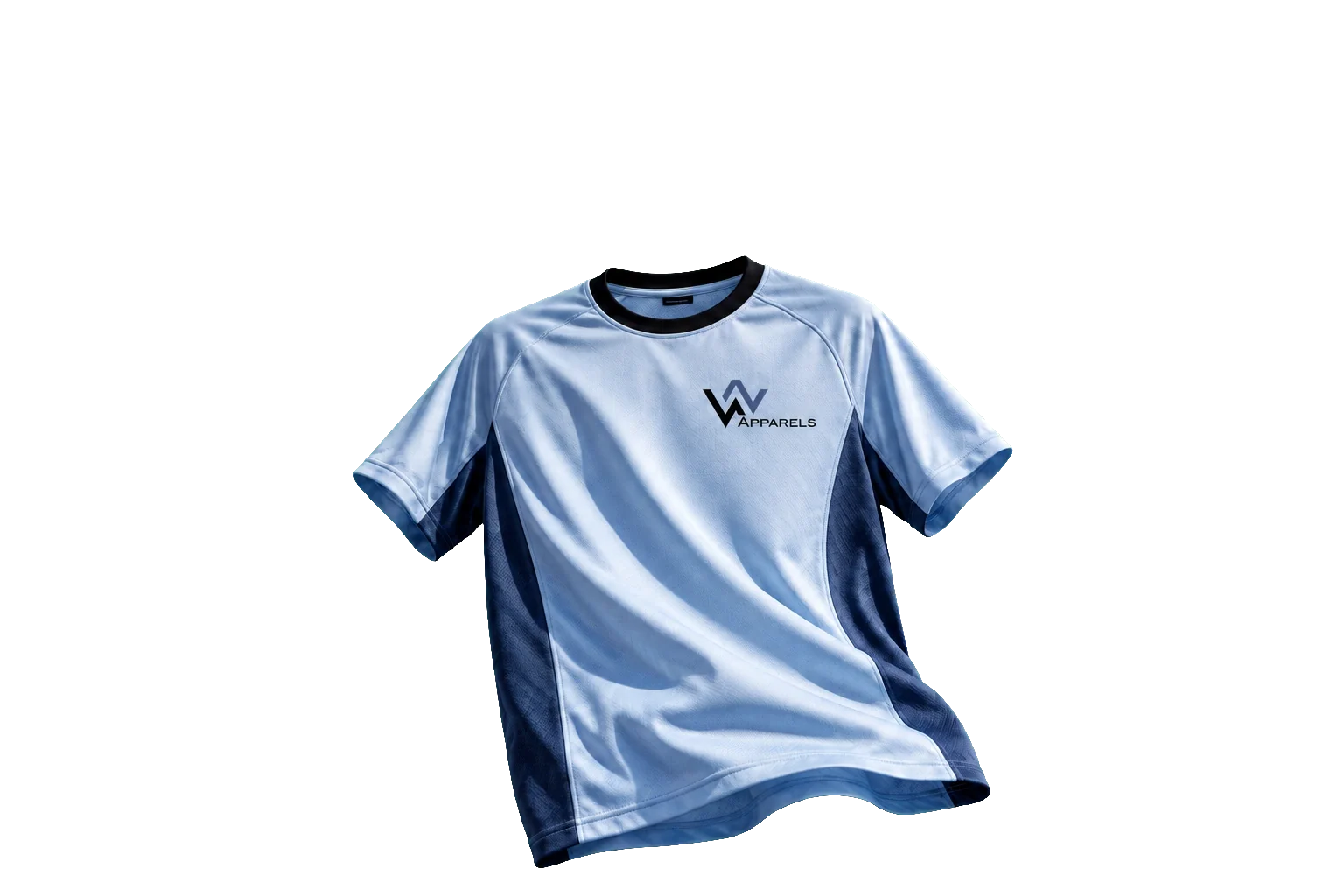 WhatsNext custom jersey in sky blue and navy